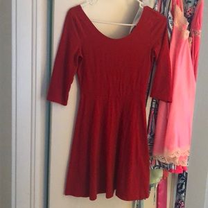 Red express dress XS